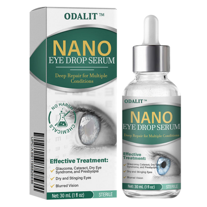 Made and Shipped from USA 💎💧ODALIT™ OptiFusion Nano Eye Drops Serum🔥 LAST DAY 80% OFF 💎