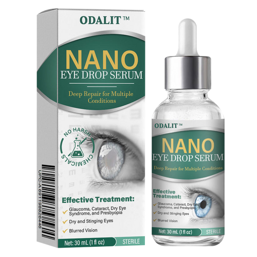 Made and Shipped from USA 💎💧ODALIT™ OptiFusion Nano Eye Drops Serum🔥 LAST DAY 80% OFF 💎