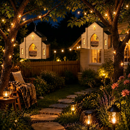 ✨ Create Your Private Sanctuary – Solar Church Bird Feeder 🎁 (Enjoy Free Shipping Sitewide)