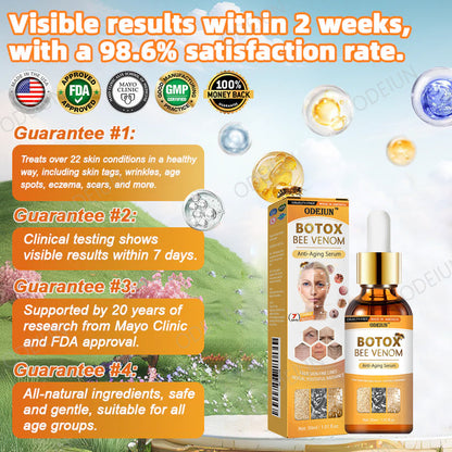 🎁Flash Sale - ODEIUN™ BOTOX Bee Venom Anti-Aging Serum - Suitable for all skin types🐝💎