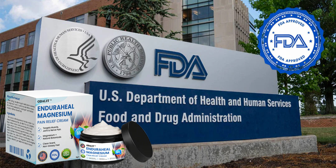 ODALIT™ EnduraHeal Magnesium Pain Relief Cream (Treats Arthritis, Neuropathy, Rheumatism, Sports Injuries & More)