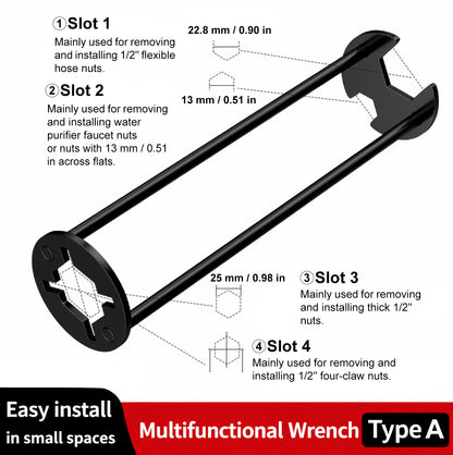🔥2026 hot sale 🔥🔧Multifunctional Sink Wrench