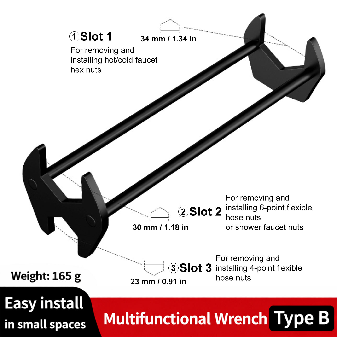 🔥2026 hot sale 🔥🔧Multifunctional Sink Wrench