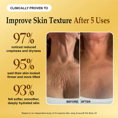 ✅ODEIUN® 𝐒𝐢𝐥𝐤 𝐁𝐨𝐝𝐲 𝐎𝐢𝐥 ✨ Firms, Lifts & Smooths the Skin, Reduces Wrinkles, and Restores Youthful Elasticity