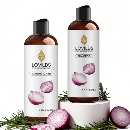 🌱 Regrow Your Hair Naturally —Onion Repair & Growth Shampoo