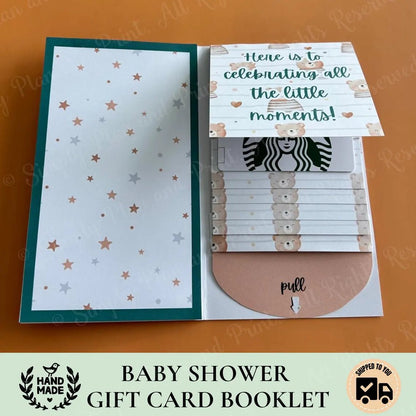 🎁LAST DAY 50% OFF - 🎂✨ Handmade Waterfall Gift Card Booklet💖