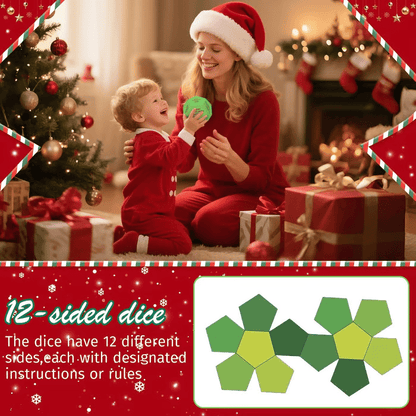 🏆 50K+ SOLD! – Almost Gone💥🎁Hilarious Christmas Gift Exchange Party GameDice