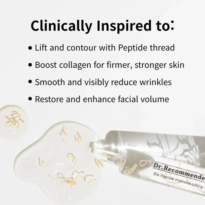 🔥HOT SALE 49% OFF✨Silk Lifting Peptide Ampoule: Korean Anti-Aging Serum for Wrinkle Care & Plumping