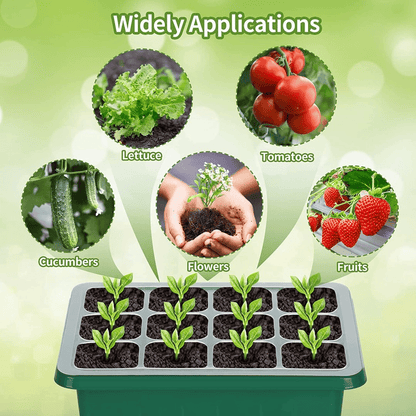 🌱 🎁 Final Day Sale-Adjustable Humidity Seed Starter Trays
