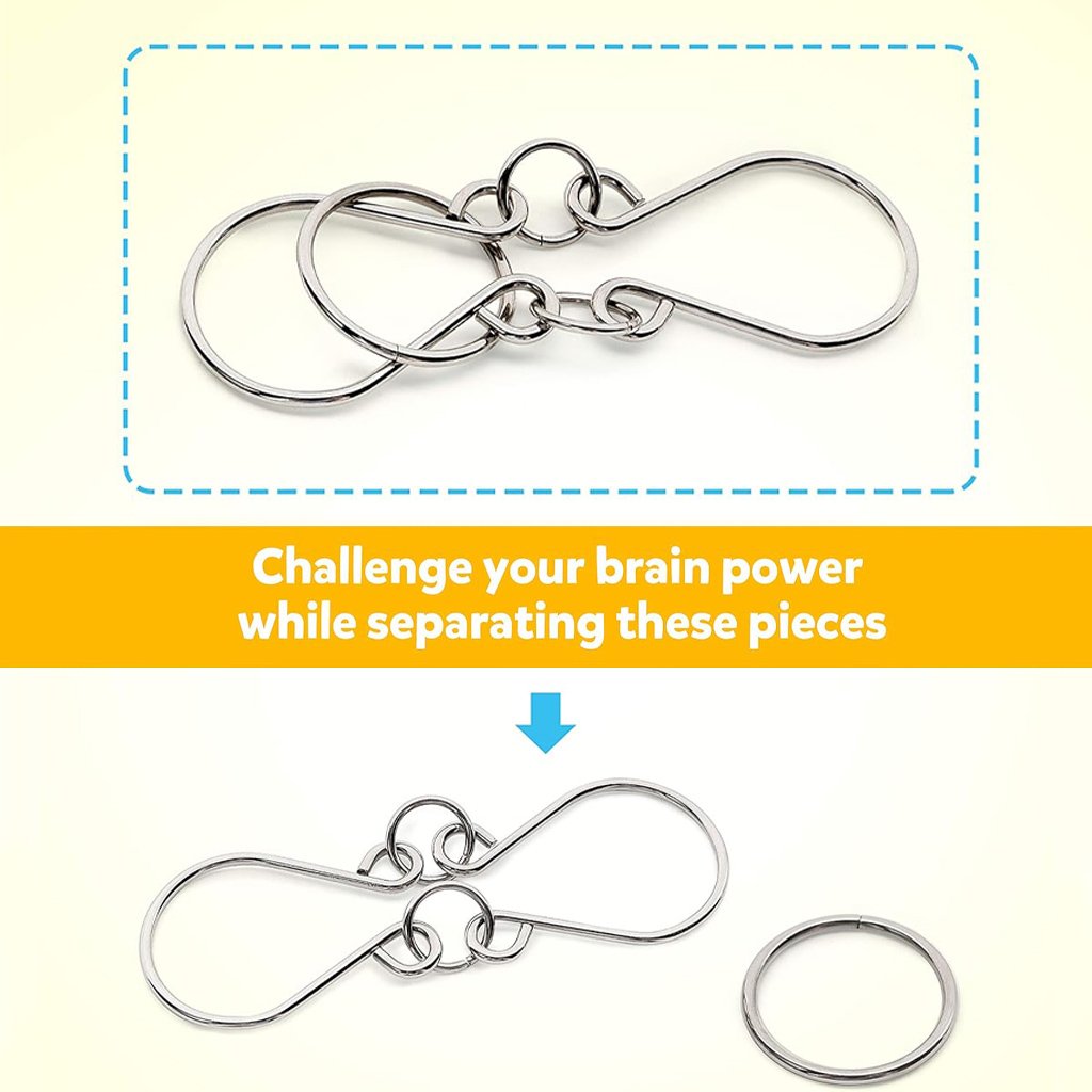 🔥The Best New Year Gift🎁 Metal Montessori Puzzle Solving