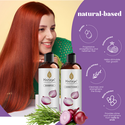 🌱 Regrow Your Hair Naturally —Onion Repair & Growth Shampoo