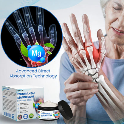 ODALIT™ EnduraHeal Magnesium Pain Relief Cream (Treats Arthritis, Neuropathy, Rheumatism, Sports Injuries & More)