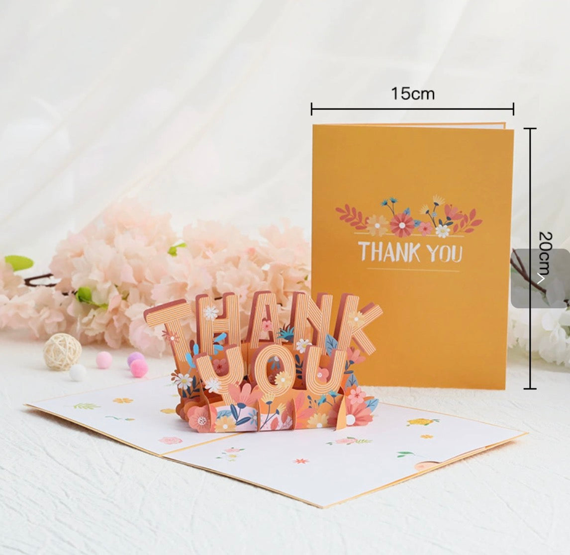 💐 Pop-Up Wildflower Valentine’s Card