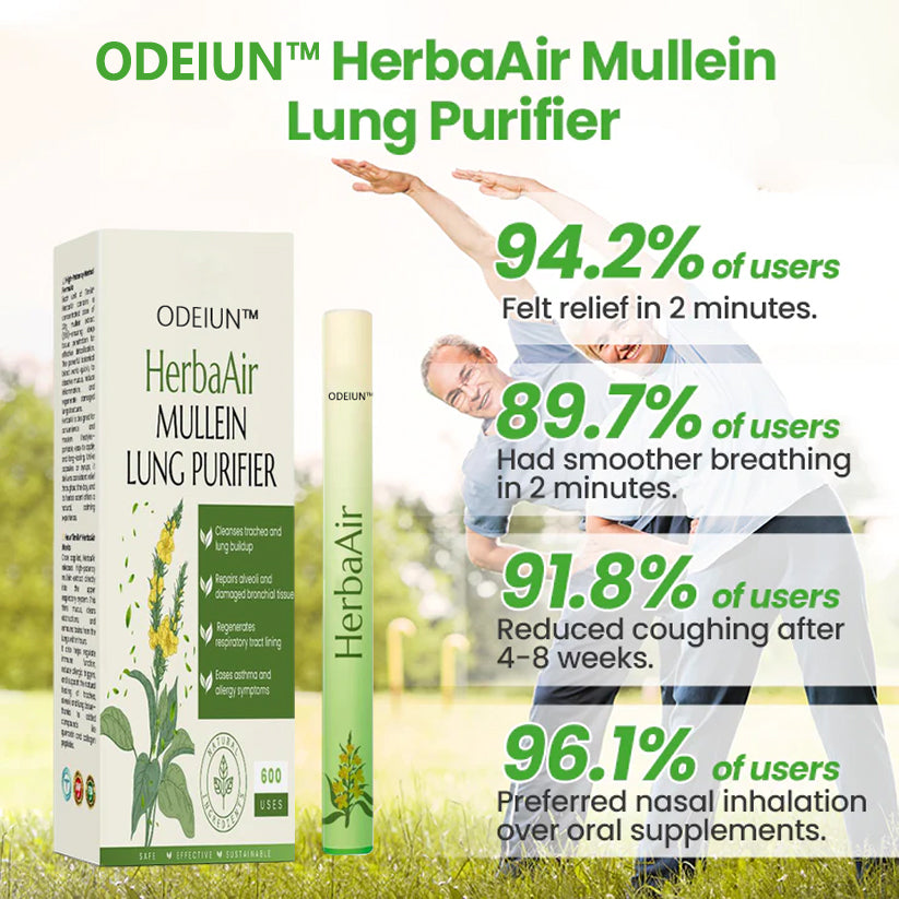 ODEIUN™ HerbaAir Mullein Lung Purifier