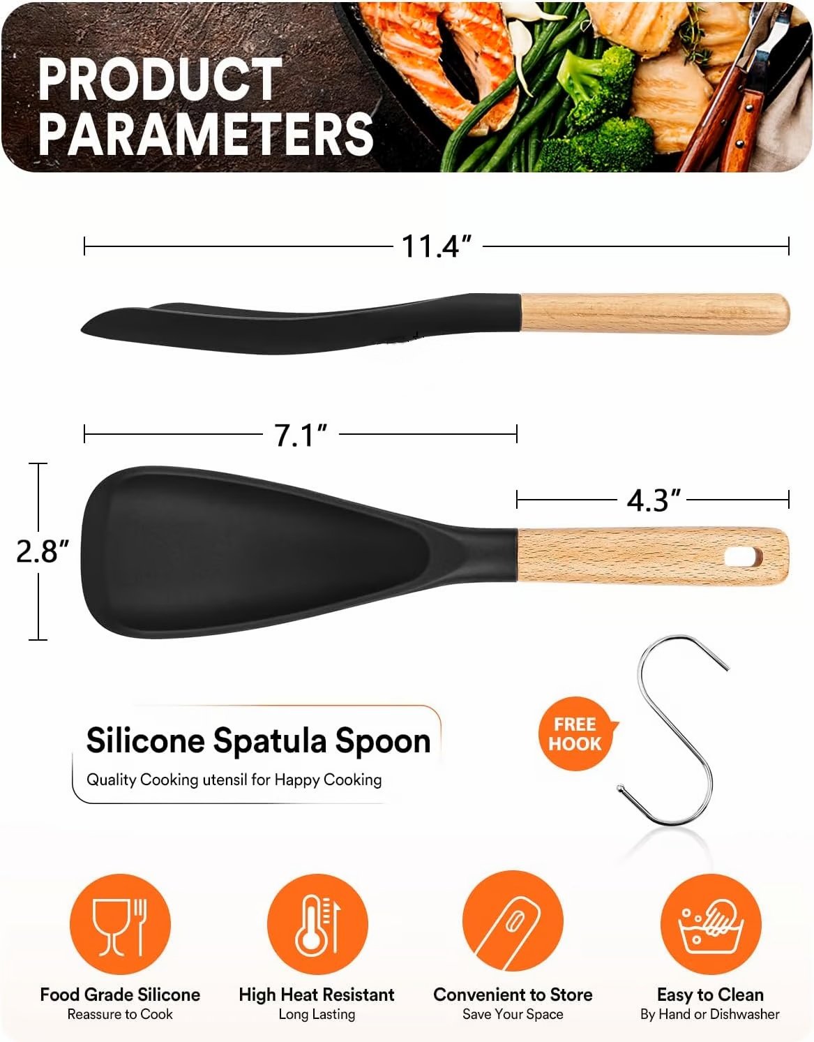 👩‍🍳Multifunction Spatula Cooking Spoon🍳