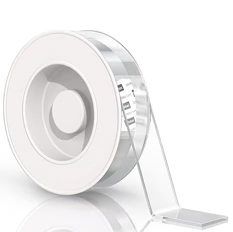✨⏰Final 6-hour Preferential Deal✨Extra Large Double Sided Tape  , Clear & Tough Nano Tape, Multipurpose Mounting Tape