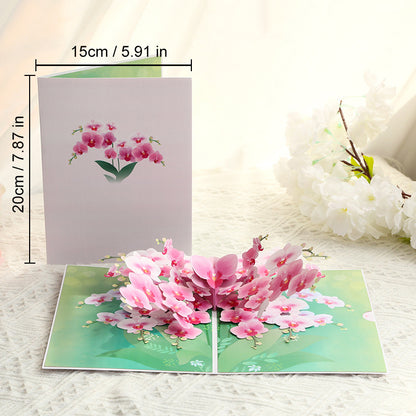 💐 Pop-Up Wildflower Valentine’s Card