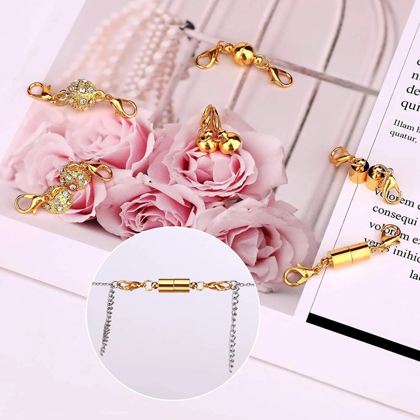 🔥 Magnetic Necklace Clasps and Closures