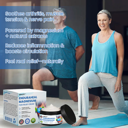 ODALIT™ EnduraHeal Magnesium Pain Relief Cream (Treats Arthritis, Neuropathy, Rheumatism, Sports Injuries & More)