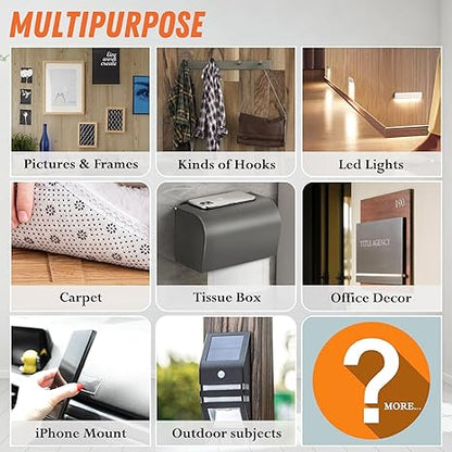 ✨⏰Final 6-hour Preferential Deal✨Extra Large Double Sided Tape  , Clear & Tough Nano Tape, Multipurpose Mounting Tape