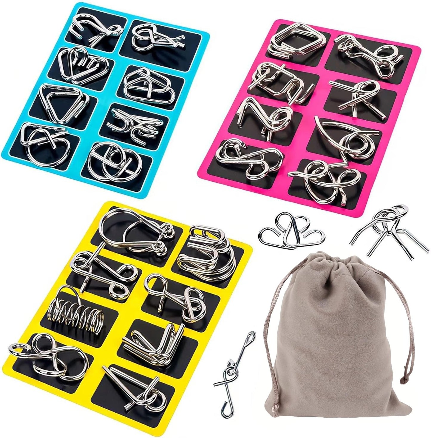 🔥The Best New Year Gift🎁 Metal Montessori Puzzle Solving