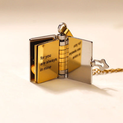 🎁For Granddaughter - The Most Beautiful Chapter Book Necklace