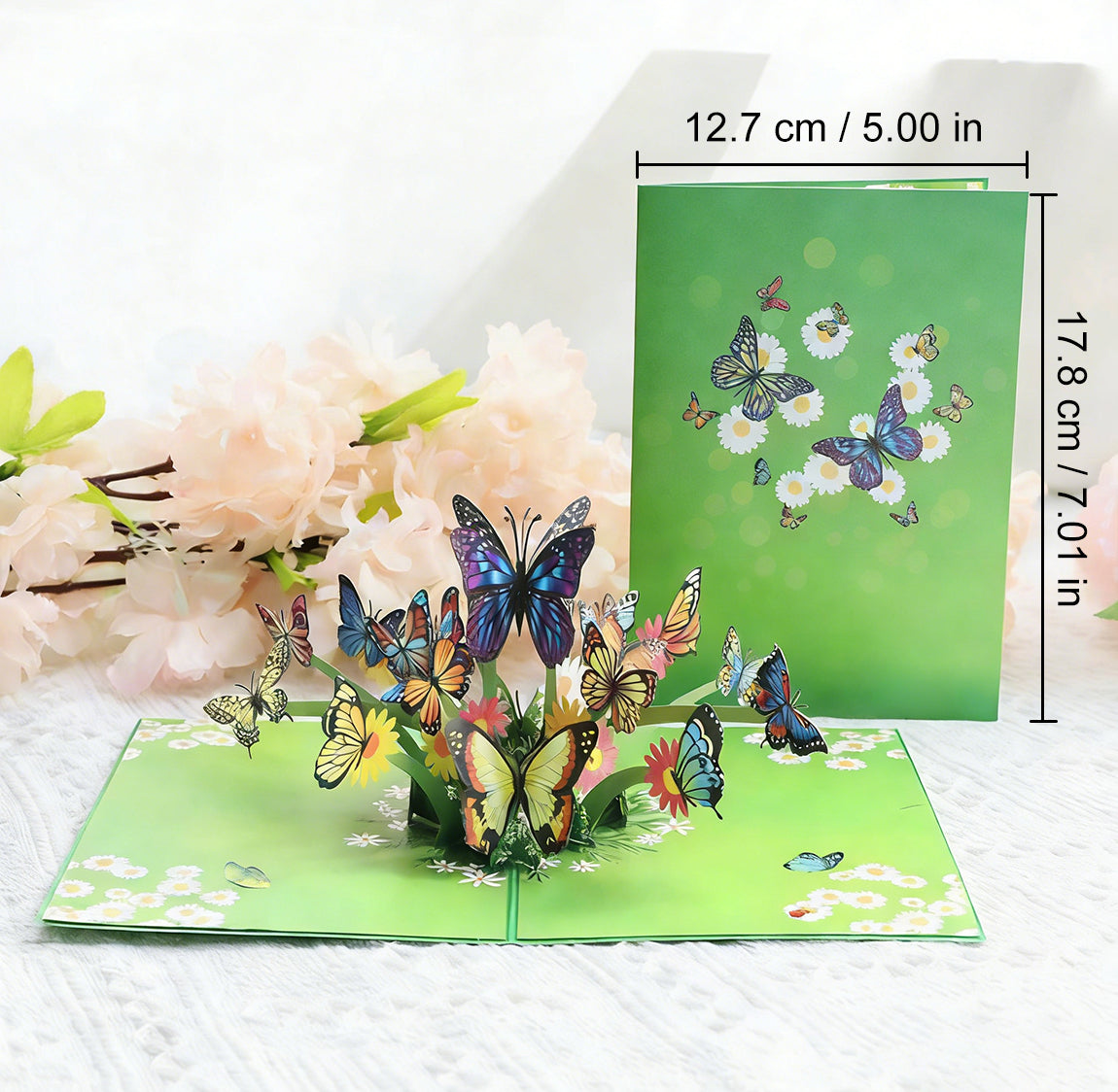 💐 Pop-Up Wildflower Valentine’s Card