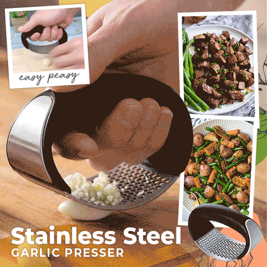 Best-Selling Garlic Presser 🧄Stainless Steel Presser for Every Kitchen