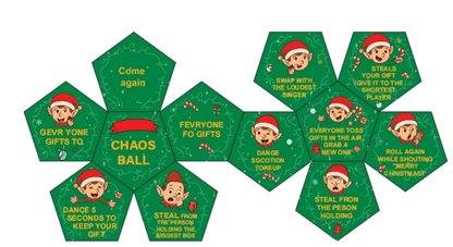 🏆 50K+ SOLD! – Almost Gone💥🎁Hilarious Christmas Gift Exchange Party GameDice