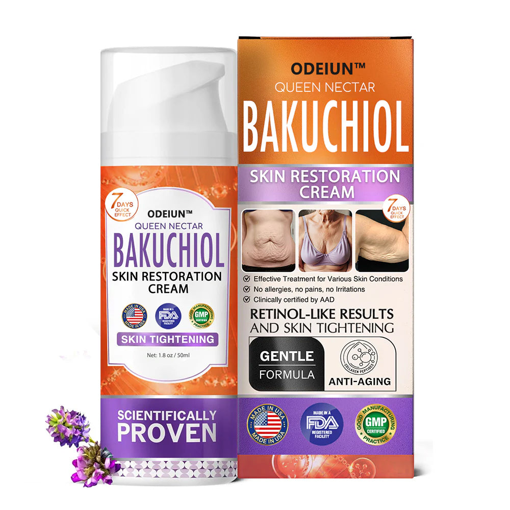 🇺🇸Made in an FDA-Registered Facility: ODEIUN™ 𝐐𝐮𝐞𝐞𝐧 𝐍𝐞𝐜𝐭𝐚𝐫 𝐏𝐞𝐩𝐭𝐢𝐝𝐞 + 𝐁𝐚𝐤𝐮𝐜𝐡𝐢𝐨𝐥 𝐒𝐤𝐢𝐧 𝐑𝐞𝐬𝐭𝐨𝐫𝐚𝐭𝐢𝐨𝐧 𝐂𝐫𝐞𝐚𝐦 - 𝐀𝐧𝐭𝐢-𝐚𝐠𝐢𝐧𝐠, 𝐇𝐲𝐝𝐫𝐚𝐭𝐢𝐧𝐠, 𝐒𝐤𝐢𝐧 𝐅𝐢𝐫𝐦𝐢𝐧𝐠 & 𝐋𝐢𝐟𝐭𝐢𝐧𝐠, 𝐒𝐤𝐢𝐧 𝐑𝐞𝐩𝐚𝐢𝐫, 𝐄𝐯𝐞𝐧 𝐓𝐨𝐧𝐞