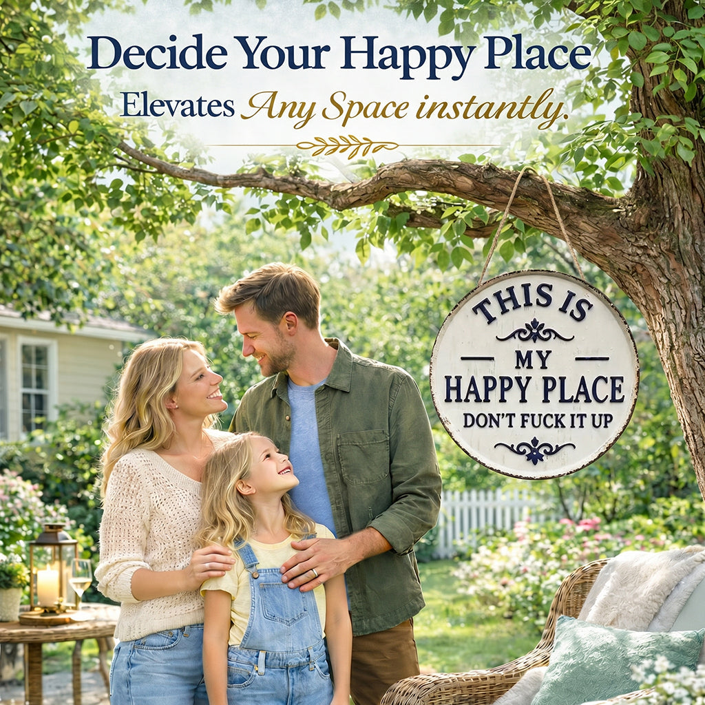 🥰 “This Is My Happy Place” Door Sign