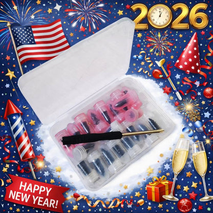 🎆 New Year Mega Sale – 49% OFF! 🔥 Instant Tire Plug Repair Kit 🚗✨ Free Screwdriver Included! ⭐