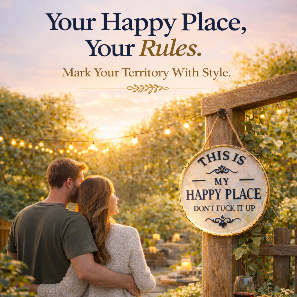 🥰 “This Is My Happy Place” Door Sign