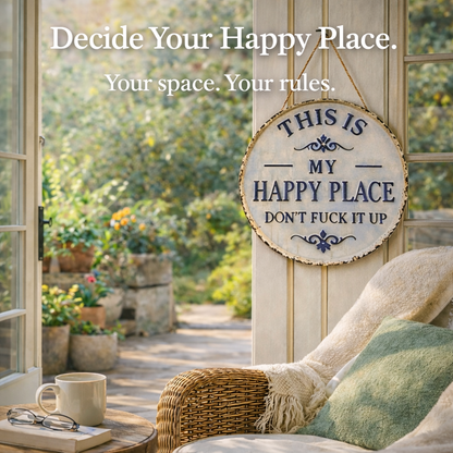 🥰 “This Is My Happy Place” Door Sign