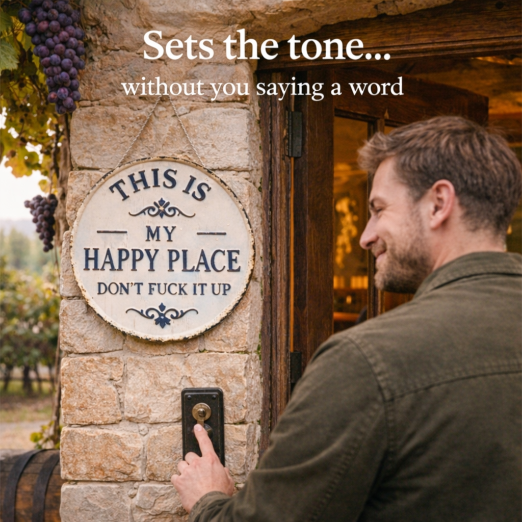 🥰 “This Is My Happy Place” Door Sign