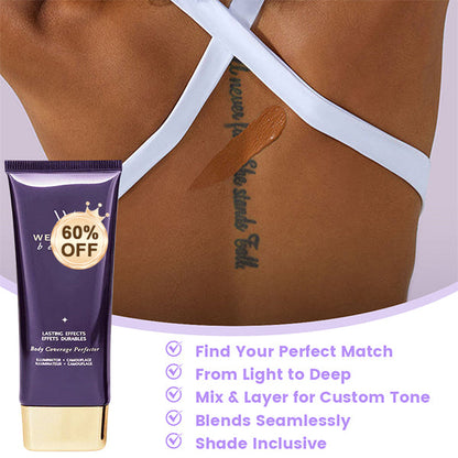 ✨ Flawless Skin Now 💖: Waterproof Body Camouflage & Brush 🪄🖌️ — 60% OFF 🔥⏳