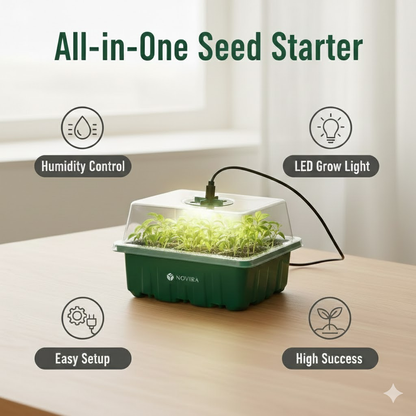 🌱 🎁 Final Day Sale-Adjustable Humidity Seed Starter Trays