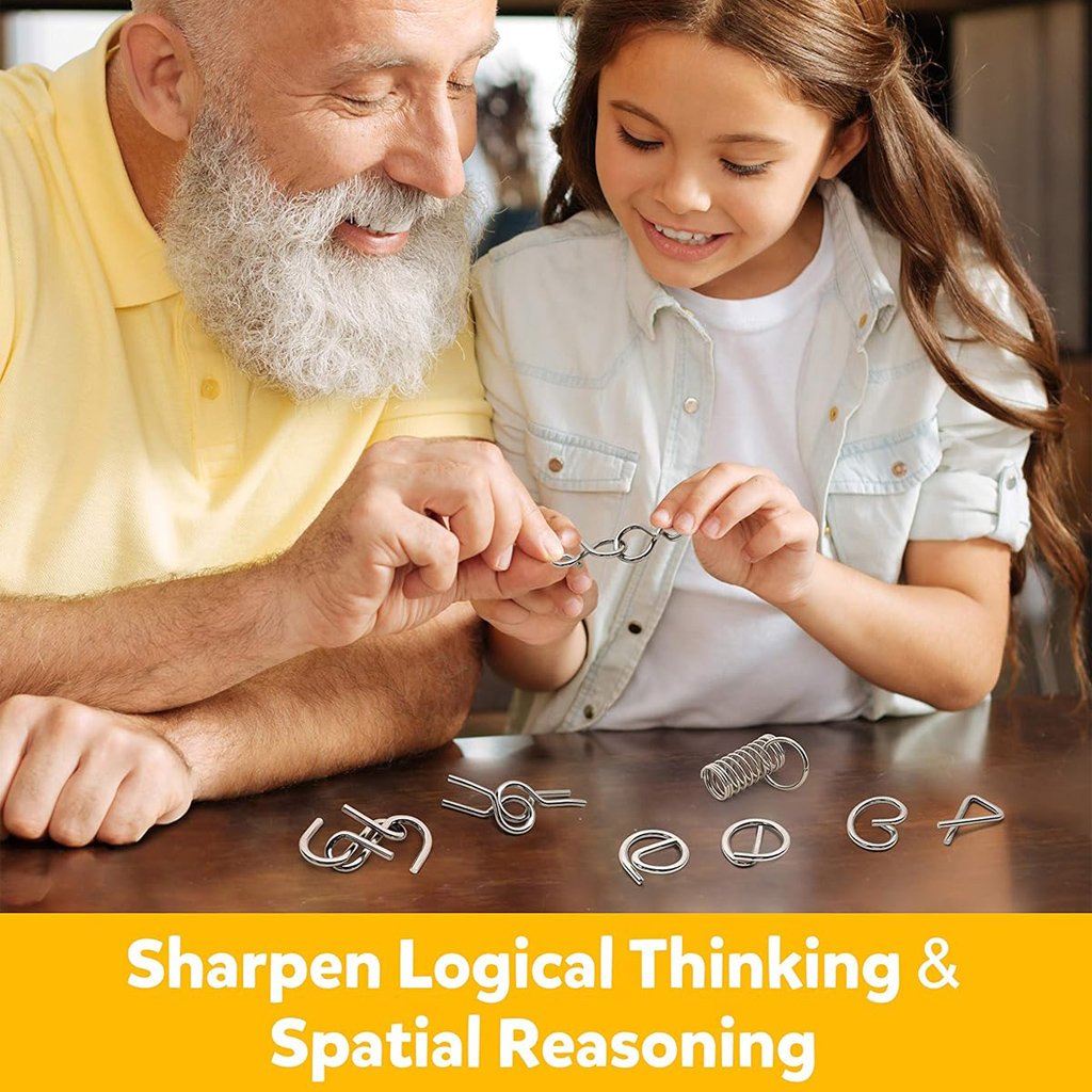 🔥The Best New Year Gift🎁 Metal Montessori Puzzle Solving