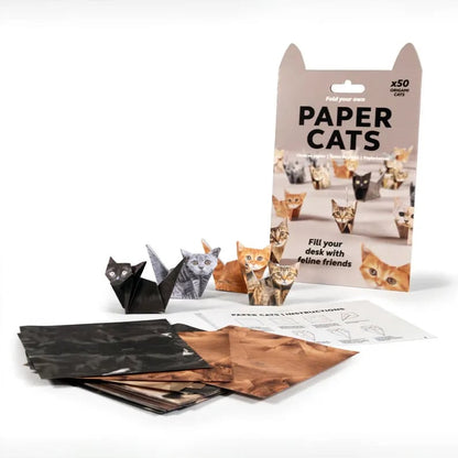 ✨Easy DIY Paper Cats Kit | Guided Lines & Instructions Included🎁Buy More Save More