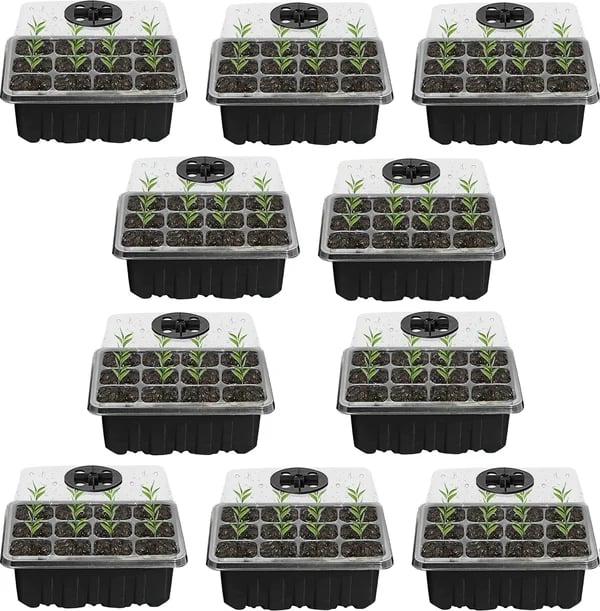 🌱 🎁 Final Day Sale-Adjustable Humidity Seed Starter Trays