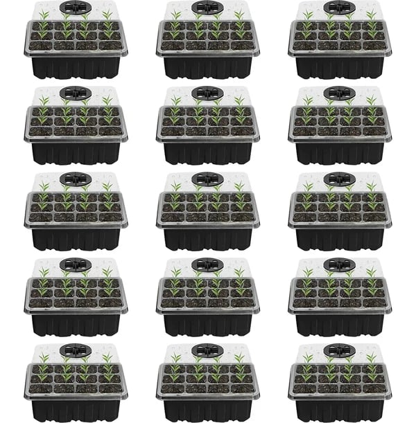 🌱 🎁 Final Day Sale-Adjustable Humidity Seed Starter Trays