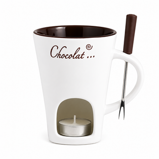 Chocolate White + Fork