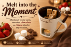 Melt into the moment with a warm chocolate or cheese dip