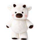 White Hugzy - Jumpy calf on white