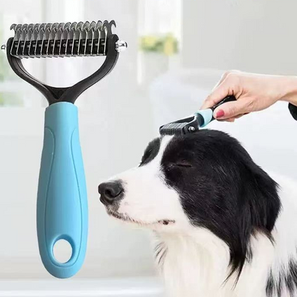 ✨ Dual-Sided Pet Grooming Comb for Dogs & Cats-Buy 2 Get 1 FREE! 🐶