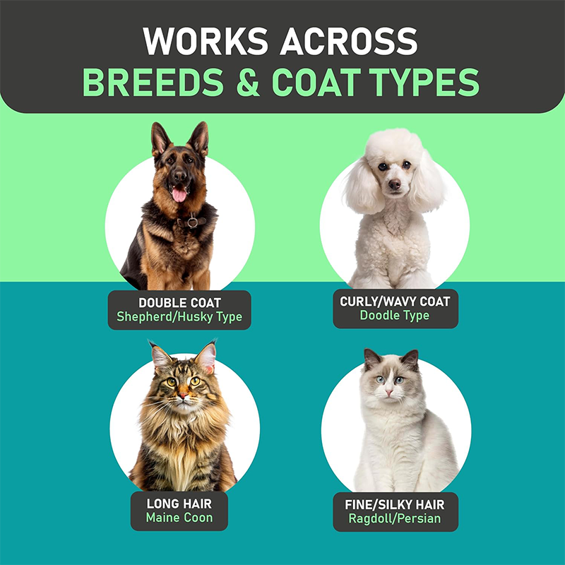 ✨ Dual-Sided Pet Grooming Comb for Dogs & Cats-Buy 2 Get 1 FREE! 🐶