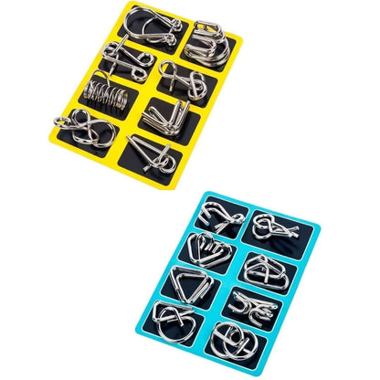 ✅ ✅ The Best Gift🎁 Metal Montessori Puzzle Solving
